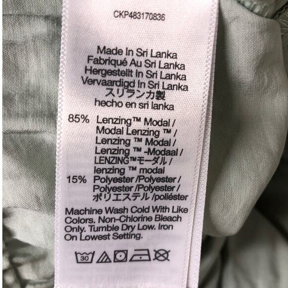 Madewell Softdrape Shorts Pull On High Rise Cargo Sage Mist Green NWT Size XL - Picture 10 of 12